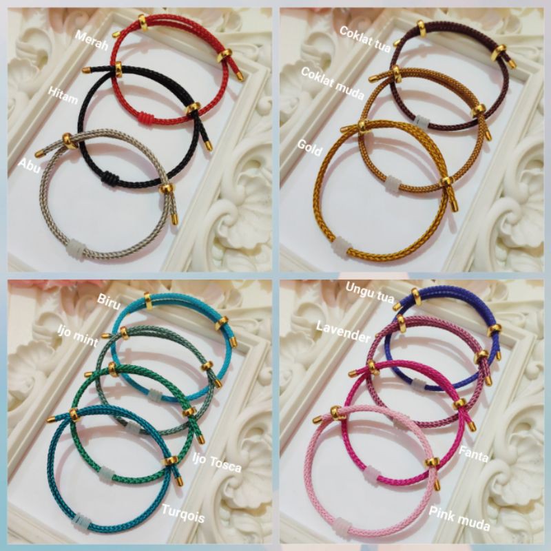 Gelang Tali Kawat Anti Air Waterproof untuk hiasan ornamen xuping