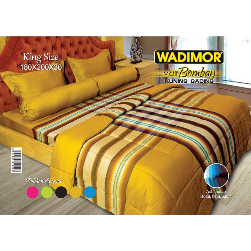 Sprei Wadimor - Motif Bombay (Langsung Dari Pabrik)