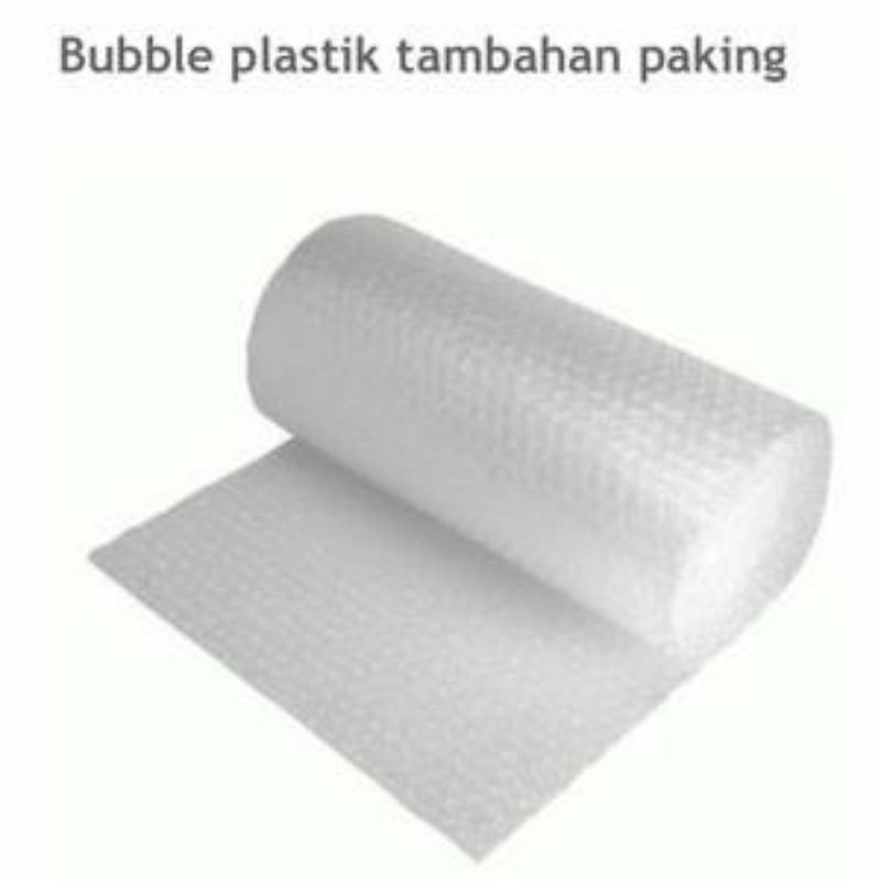 

Bubble wrap tambahan packing