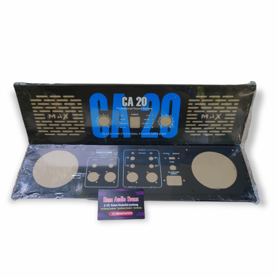 Plat CA20 Depan Belakang Box CA 20 Bahan Tebal