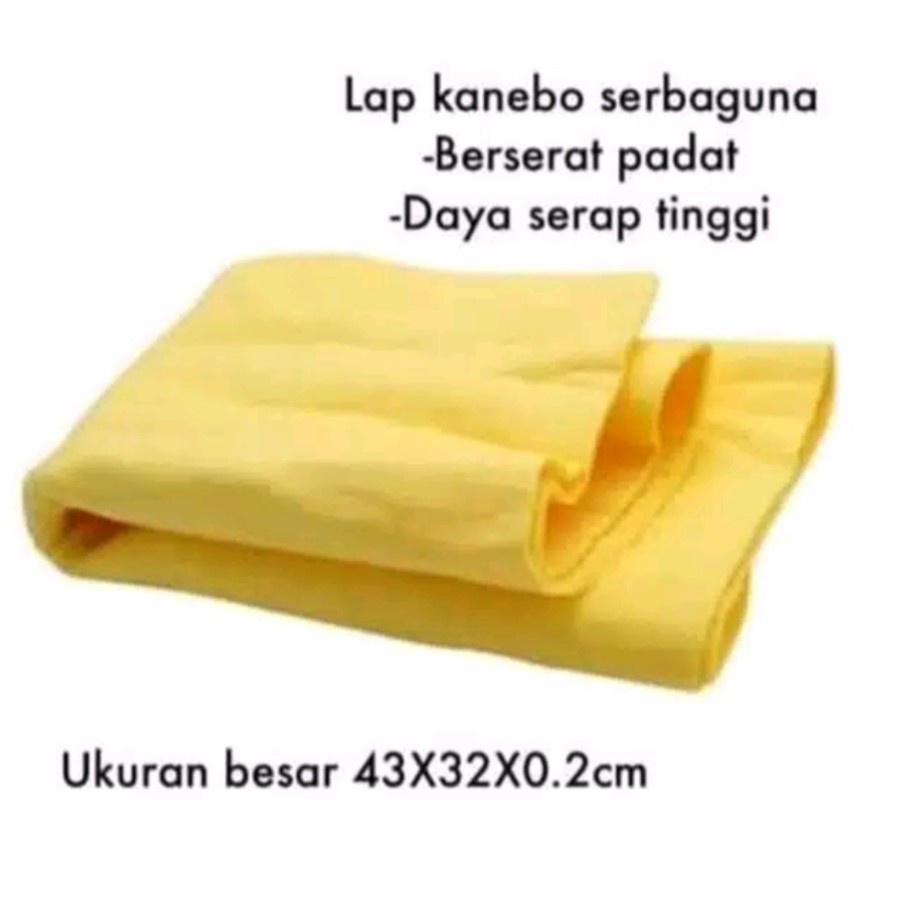 KANEBO KAIN LAP JUMBO BESAR 43 x 32 CM 43X32 LAP MOBIL MOTOR SERBAGUNA