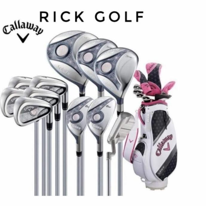 Jual Stick Golf Callaway Solaire Ladies Original Fullset Isi 11pcs Shopee Indonesia 