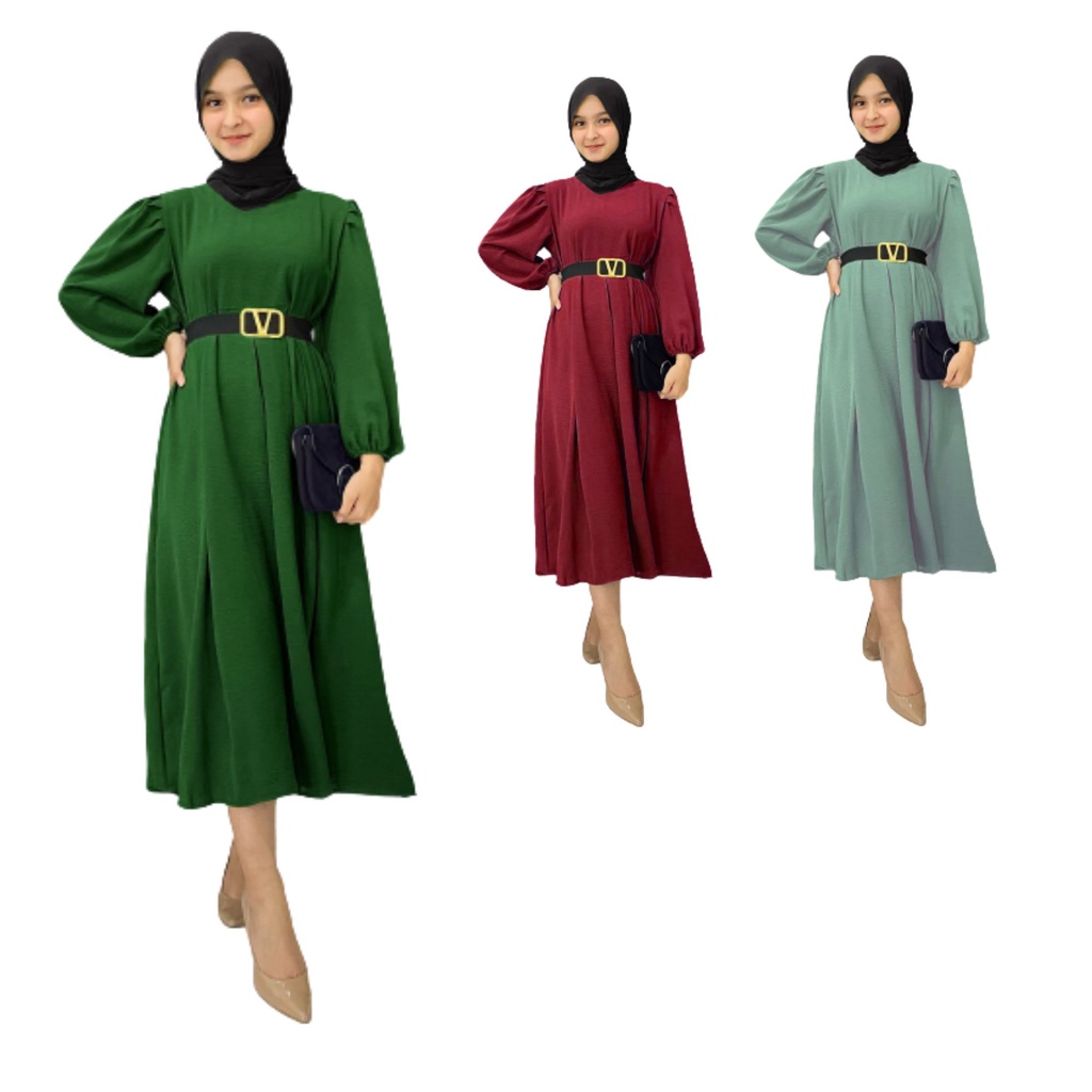 Dress Kondangan Wedding Dress Remaja Muslim Terbaru