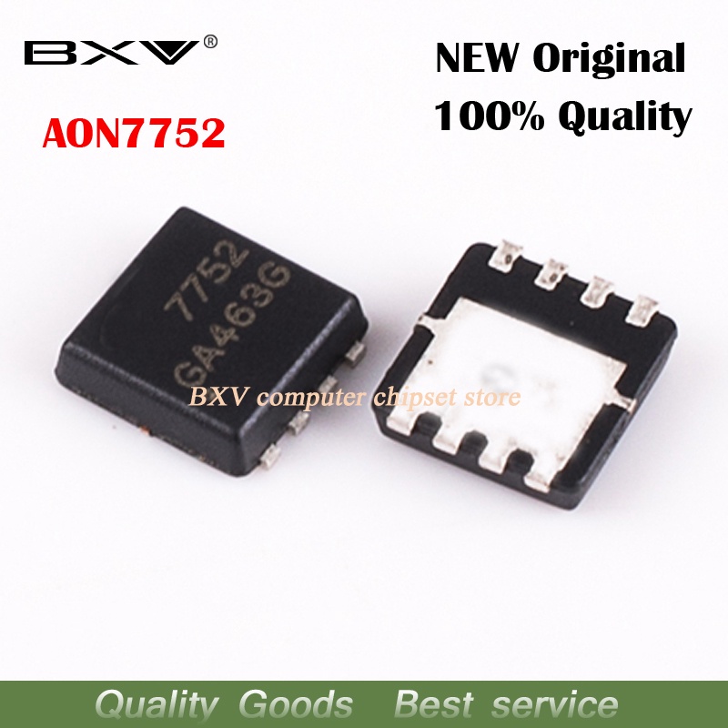 5pcs AON7752 AO7752 7752 MOSFET QFN-8