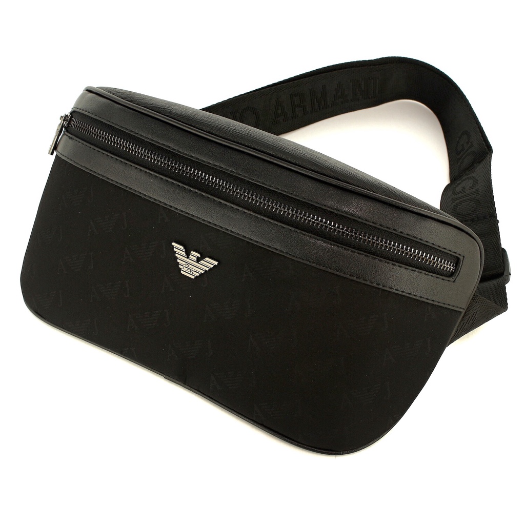 TOKOKOE -  Tas Pinggang Waist Bag Import Tas Pria Premium - GAR WB20 Black