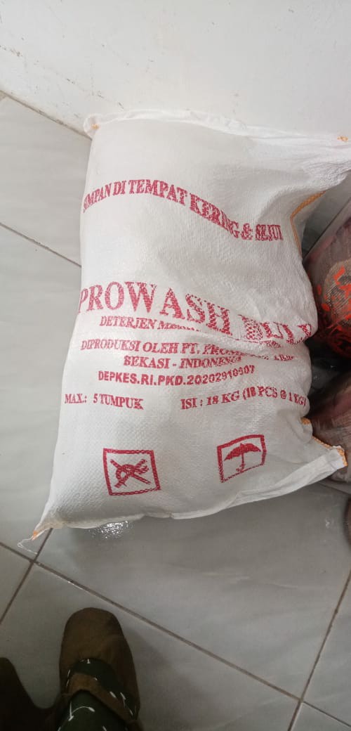 Deterjen Mesin Cuci Premium prowash Bulk Isi 18 Kg