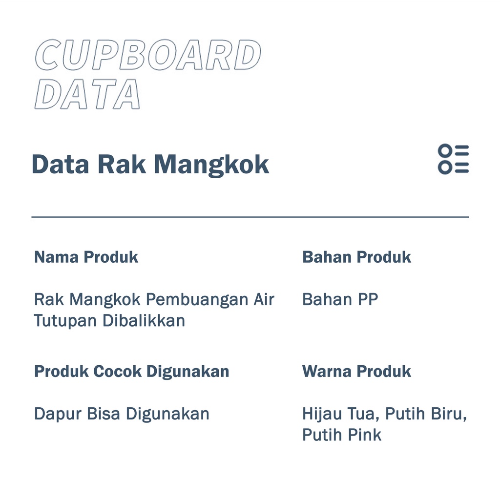 Rindu.Star-Rak  Pengering Air Mangkok rak piring plastik Dengan Tutup Rak Piring/Mangkok/Sendok/Garpu Rak Dapur