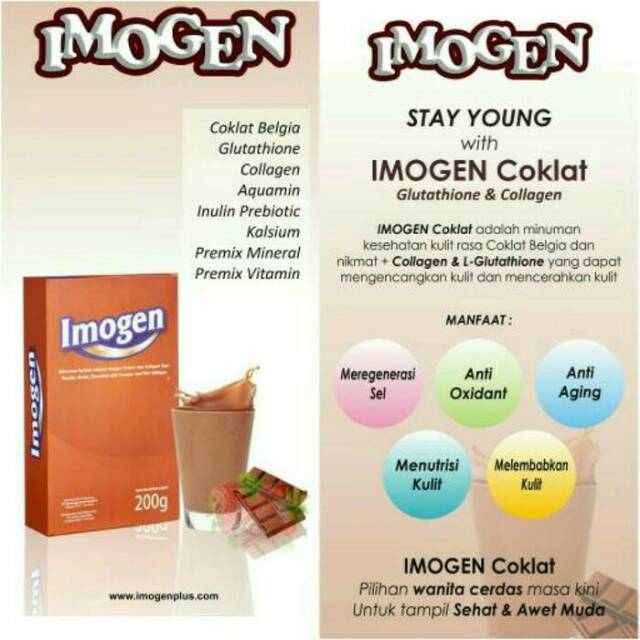 Imogen Coklat Menghaluskan Dan Mencerahkan Kulit Shopee Indonesia