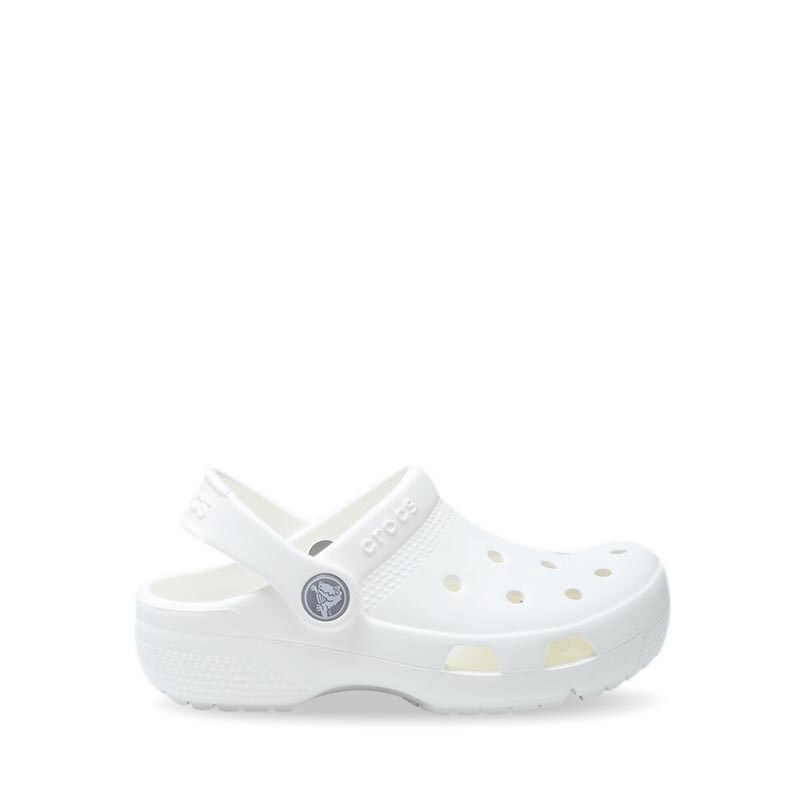 white baby crocs