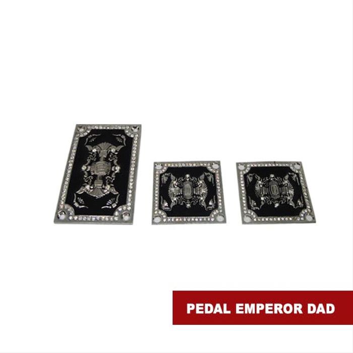 Pedal Gas Manual DA With Crystal / Pedal DAD Emperor Diamond hitam