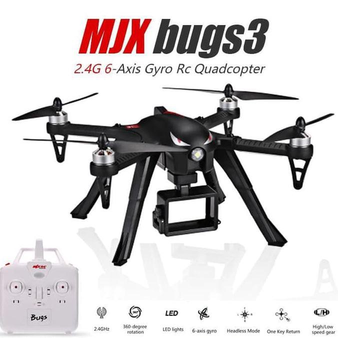 MJX B3 Bugs 3 Brushless Motor Bonus Gimbal Action Camera