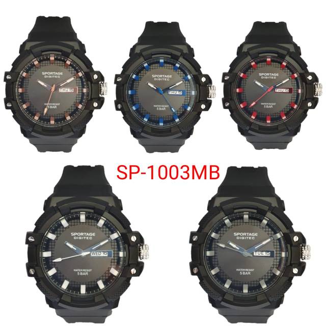 Jam Tangan Pria Merk Digitec SP-1003MB Original