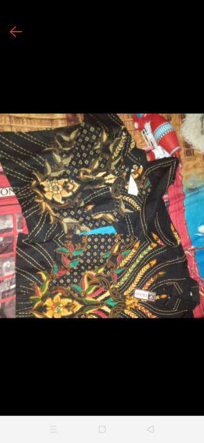 Batik Couple Keluarga - Bisa Cod - Couple Batik Indonesia Sarimbit Gamis Familly  - Batik Putra Hadi