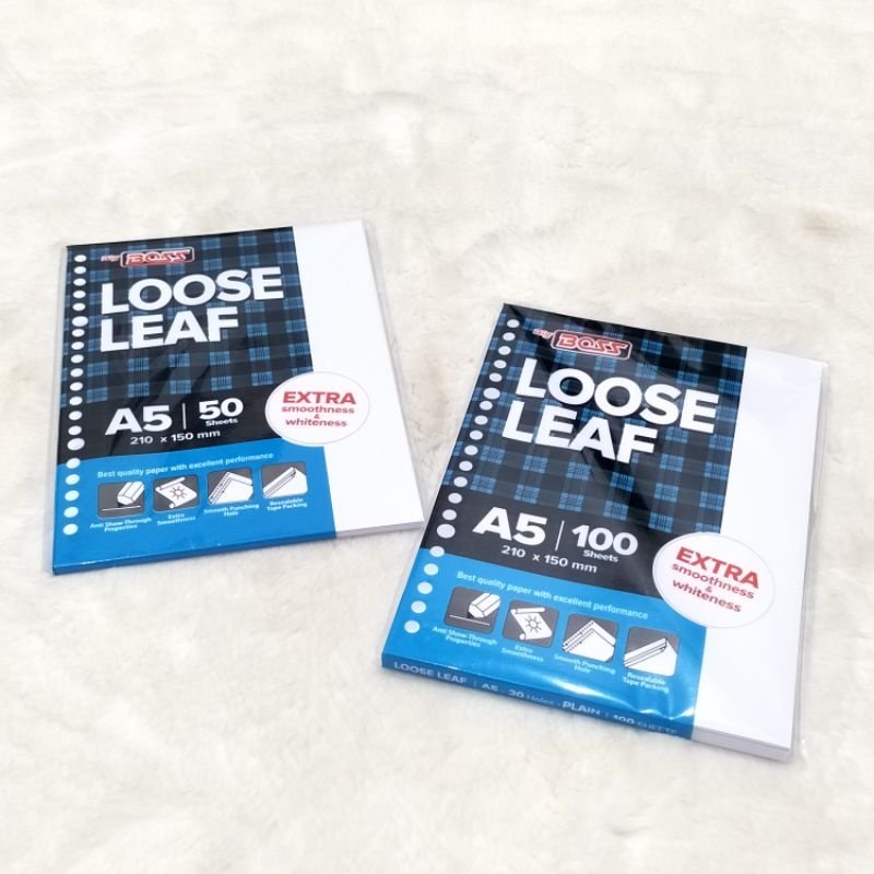 

Isi Binder Refill Loose Leaf A5 Big Boss Polos