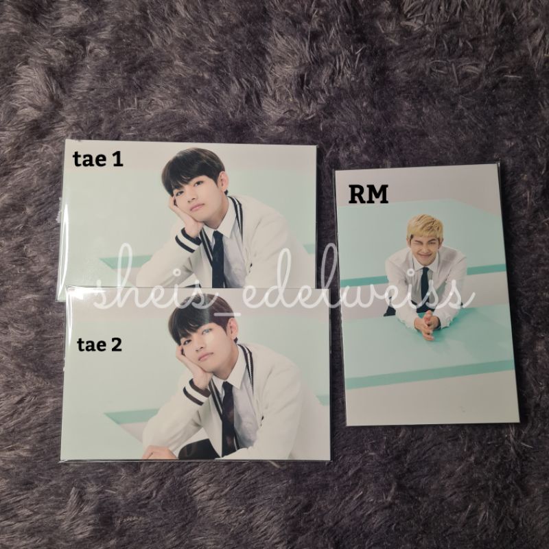 PHOTOCARD PHOTOSET BTS 3RD MUSTER RM TAEHYUNG V