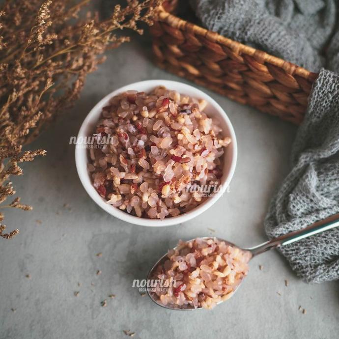 

SHIRATAKI MIX ORGANIC RED & BROWN RICE 500GR (SHIRATAKI BERAS ORGANIK)