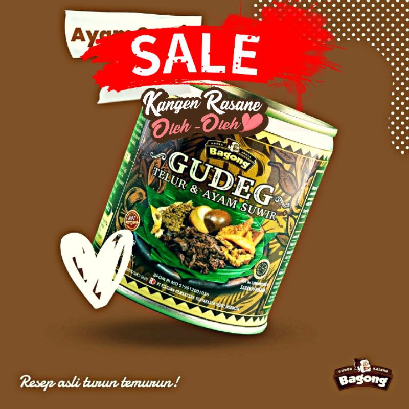 

300 Gram Gudeg Kaleng Bagong Bu Yudjum