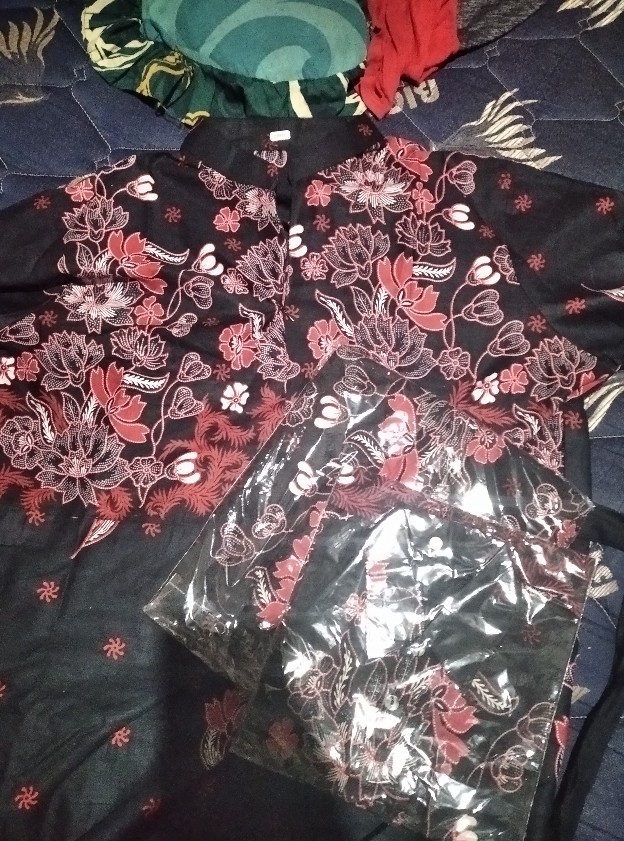 Couple Ramadhani Rafa Sarimbit Batik Ramadhan Seragam Keluarga Couple Family