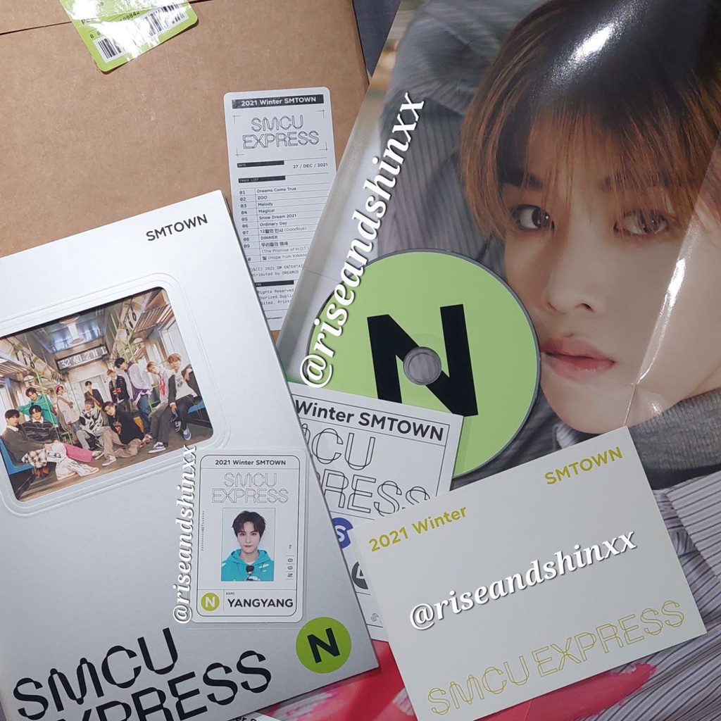 ALBUM ONLY SMCU DAYTIME Yangyang ID