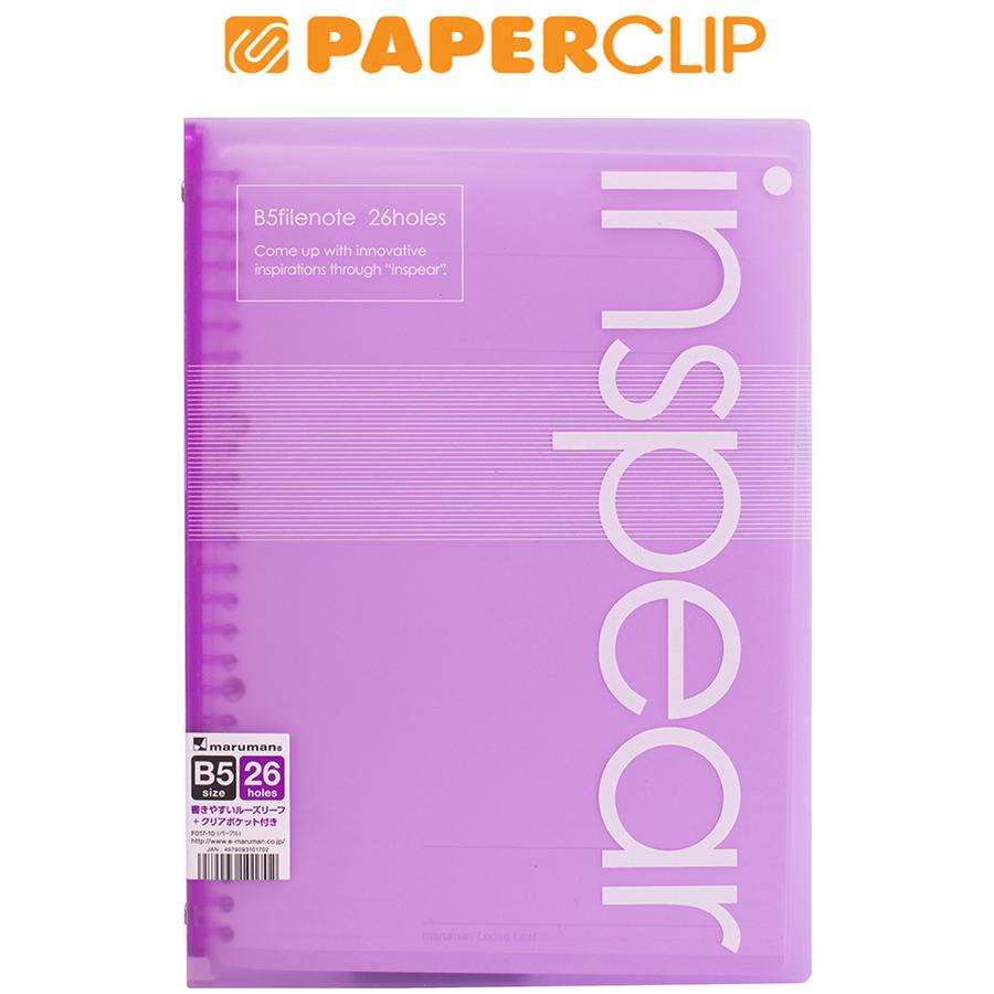 

FILE NOTE B5 MARUMAN INSPEAR F017-10 PURPLE