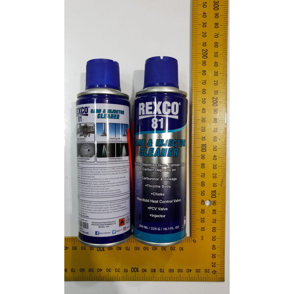 Rexco 81 300 ml Carb  Injector Cleaner Rexco 81 Carburator Cleaner