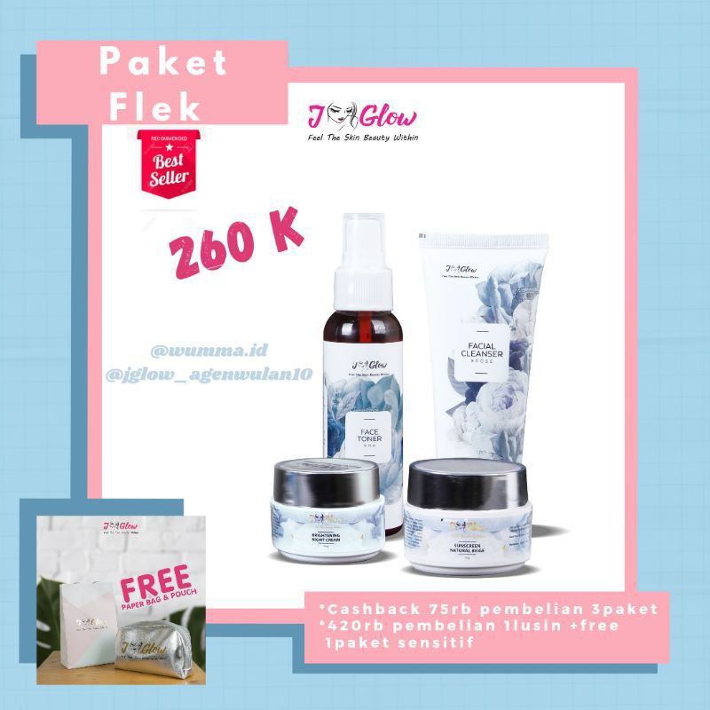 PAKET FLEK J-GLOW || J-GLOW BANDUNG