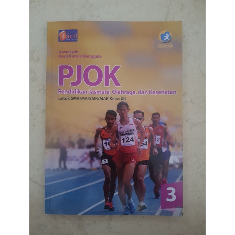 PJOK SMA kelas 12 kurikulum 2013 revisi penerbit facil