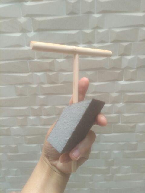 [mq2id] 1pc Spons Nano Tahan Lama Untuk Membersihkan Karat / Noda Wajah