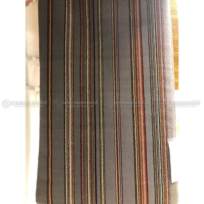 Produk Terbaik - Kaldred - Karpet Ikea, Bulu Tipis, Motif Garis-Garis