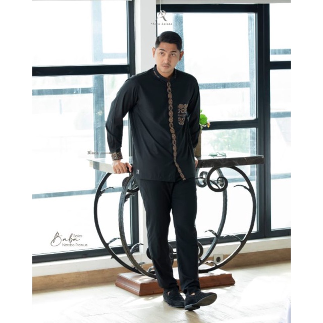 Baba Series Ar by Arya Saloka Koko Kurta Lengan Panjang Baju Atasan Arya Saloka Hijab