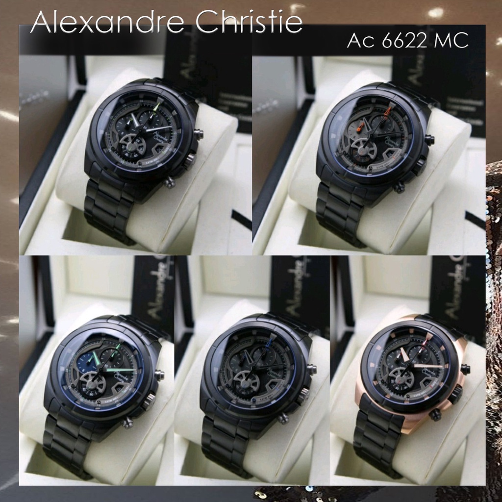 Alexandre Christie Ac 6622 Jam Tangan Pria Original Garansi Resmi 1 Tahun