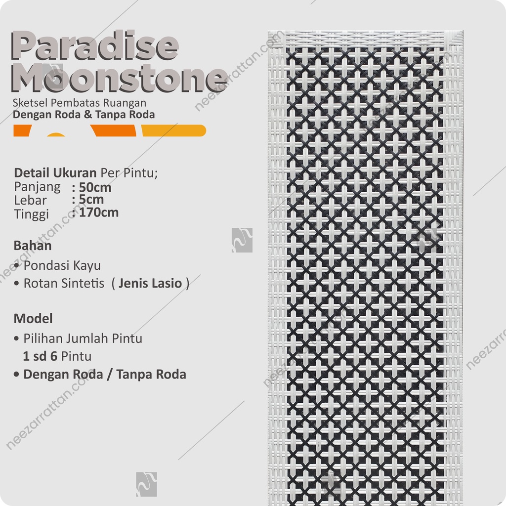 Sketsel Pakai Roda,  sketsel minimalis Pembatas penyekat partisi Ruangan Sintetis lipat Modern Minim