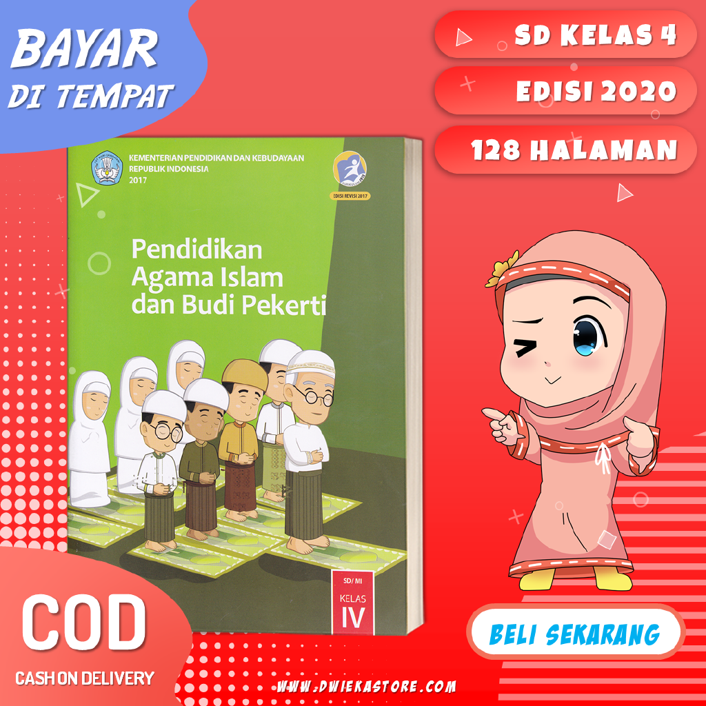 Buku PAI Kelas 4 Pendidikan Agama Islam Dan Budi Pekerti Kurikulum 2013 Edisi Revisi 2017 Shopee Indonesia