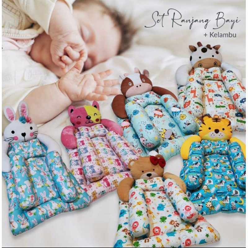 SET RANJANG BAYI + KELAMBU KARAKTER