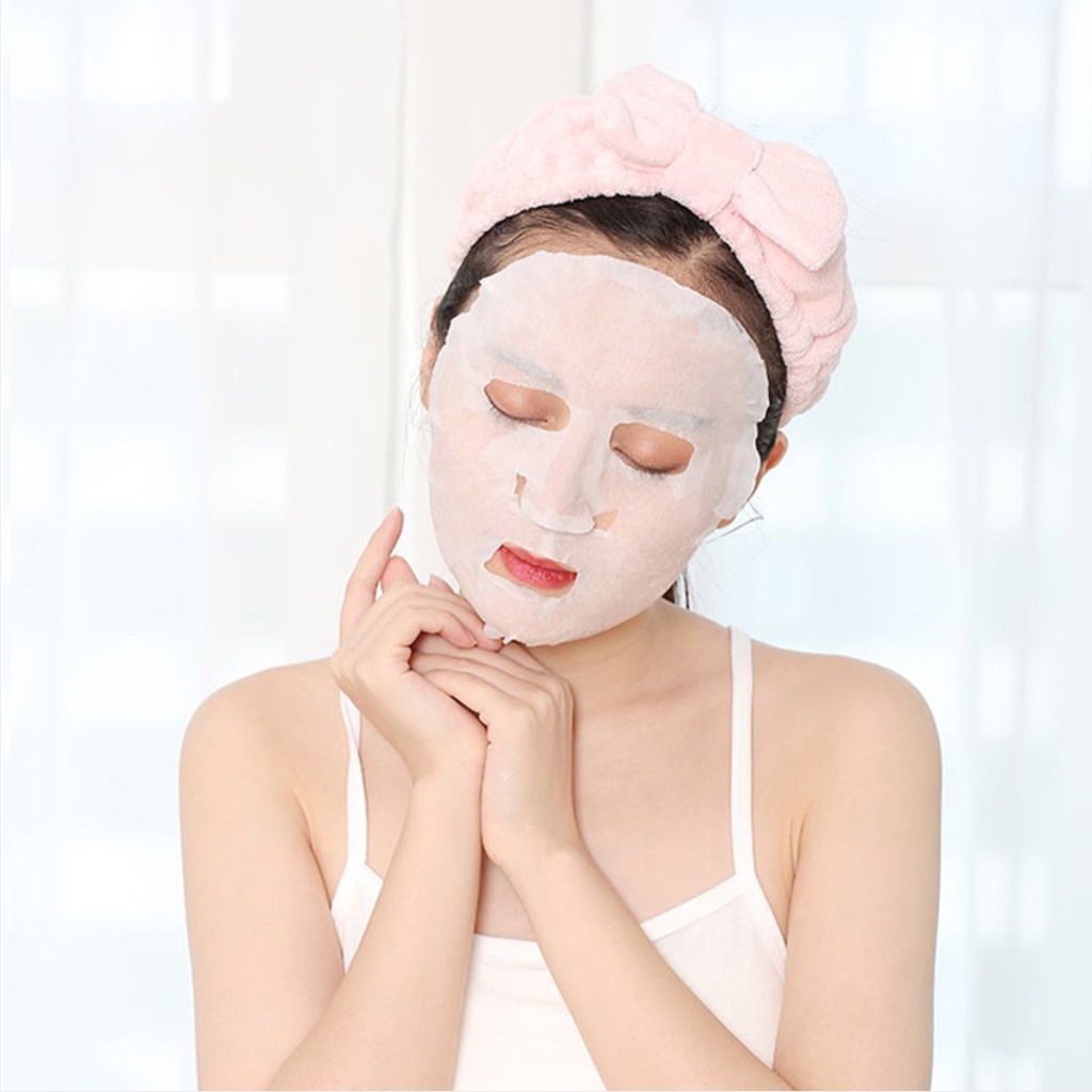 Masker Wajah Kompresi Sekali Pakai Bentuk Tablet / DIY Facial Compressed Mask Sheet/Harga 10 pcs