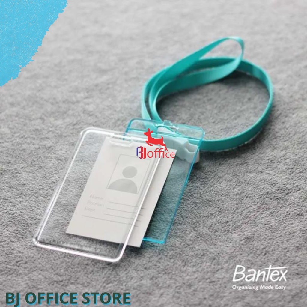 

Bantex Transparent ID Card Holder Potrait 8868