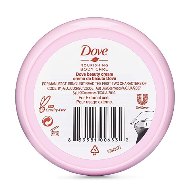 Dove Beauty Cream Pink Crème De Beauté 75mL-lotion