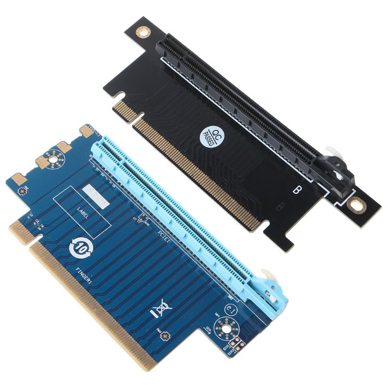 Kaos Btsg90° Pcie 16X PCI-E Graphics Card PCI Untuk Express Riser Adapter PCI-E Steering Ca