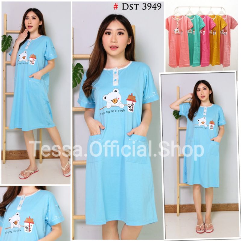 PAKET 6PCS DASTER JUMBO TESSA 2KG / BAJU TIDUR TESSA