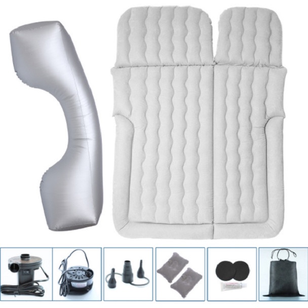 K-90 Kasur Agin Mobil Besar Matras Car Inflatable Bed Jumbo Travel - Grey