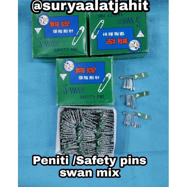 Peniti Swan/Seagull (0-1-2) campur Nekel 1ktk@1/2grs =rp.35.000/ktk