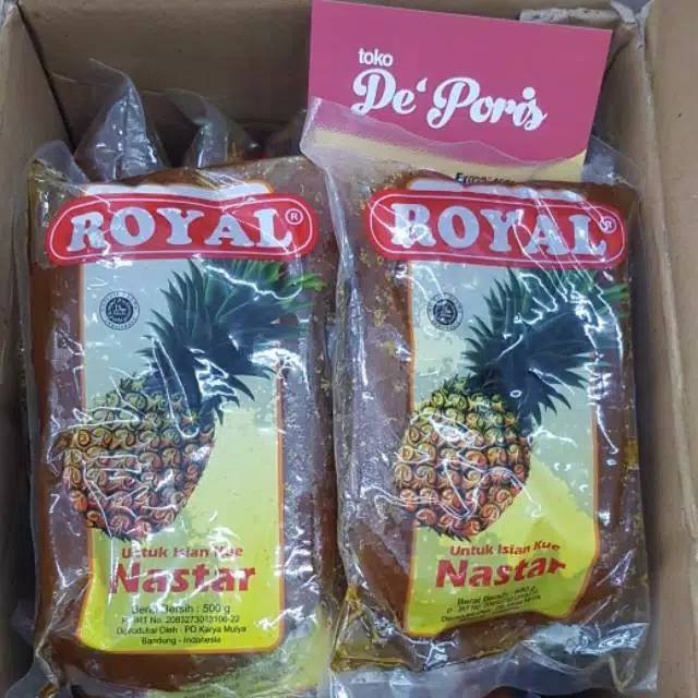 

Royal Nanas Selai nastar 20x500gr 1dus Ekspedisi