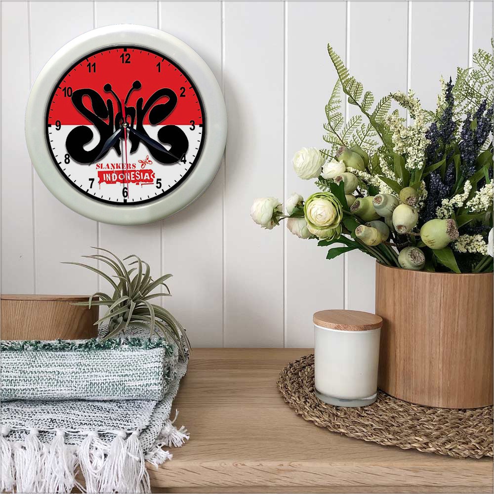 JAM DINDING SLANK 16   (DIAMETER 30CM)