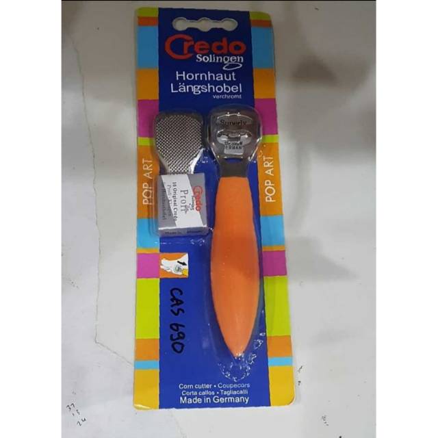 

Credo solingen corn butter penghalus kulit kaki kasar kapalan