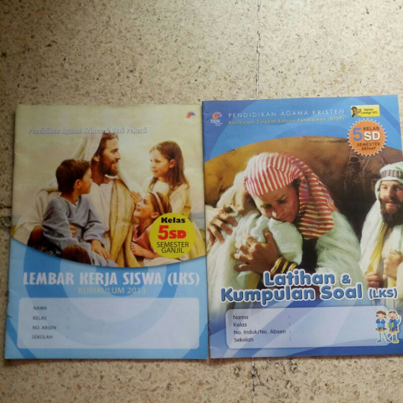LKS Agama Kristen Kelas 5 SD Ganjil/Genap