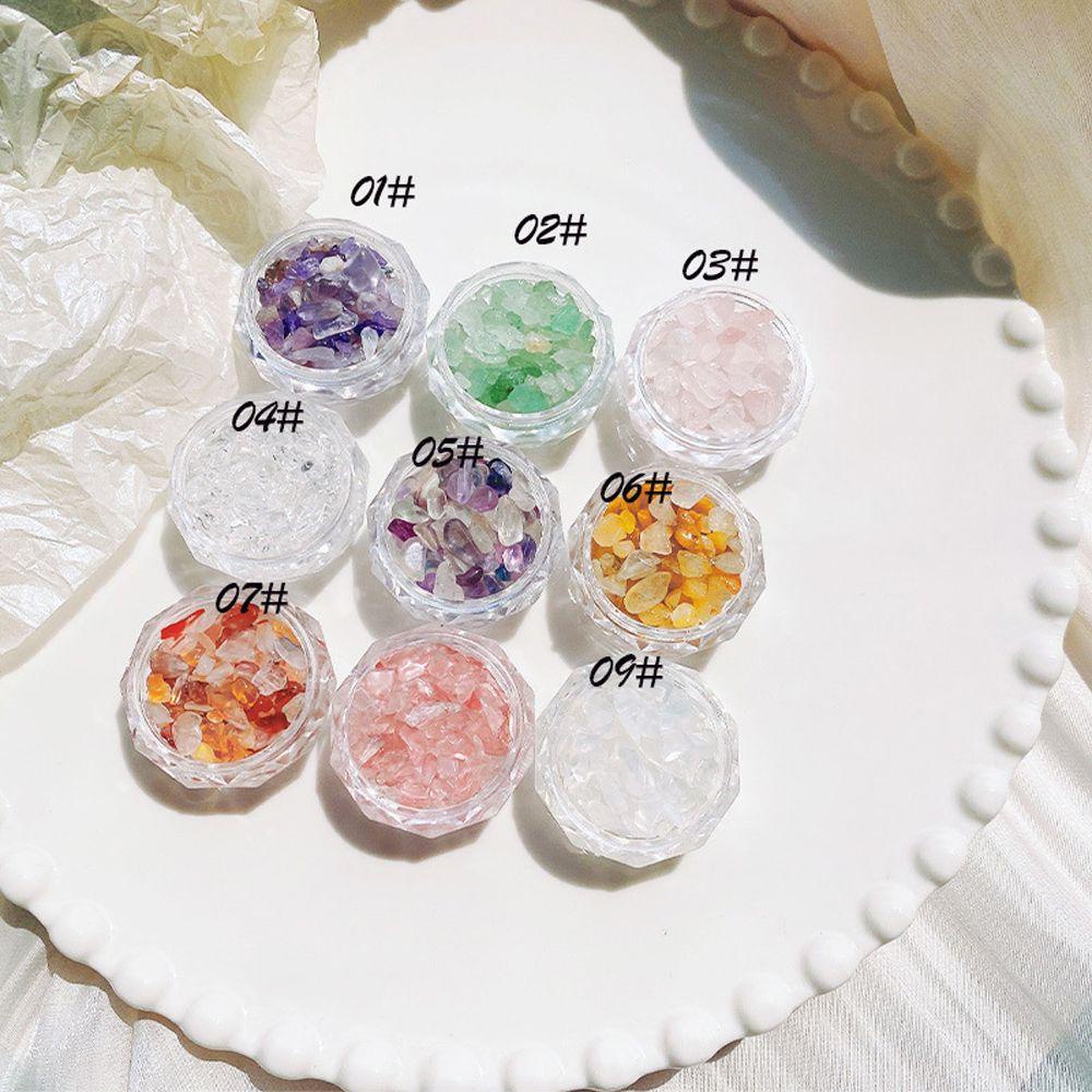 Mxbeauty Nail Art Rhinestones Tidak Teratur Shiny Membuat Perhiasan Ornamen DIY Craft Kristal 3D Nail Art Dekorasi