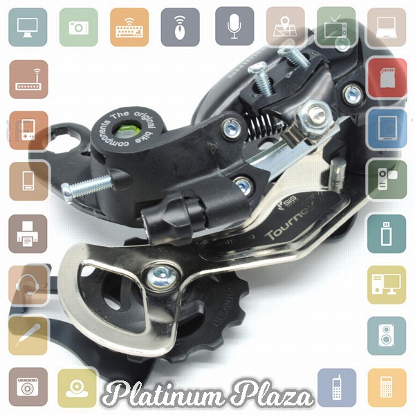 Shimona SIS Tournex 7 Speed Rear Derailleur - RD-TX35 - Black`8K3WSL-