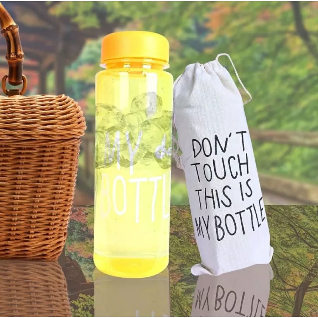 My Bottle warna/ Infused Water Fruit / Botol Minum Anak +FREE POUCH