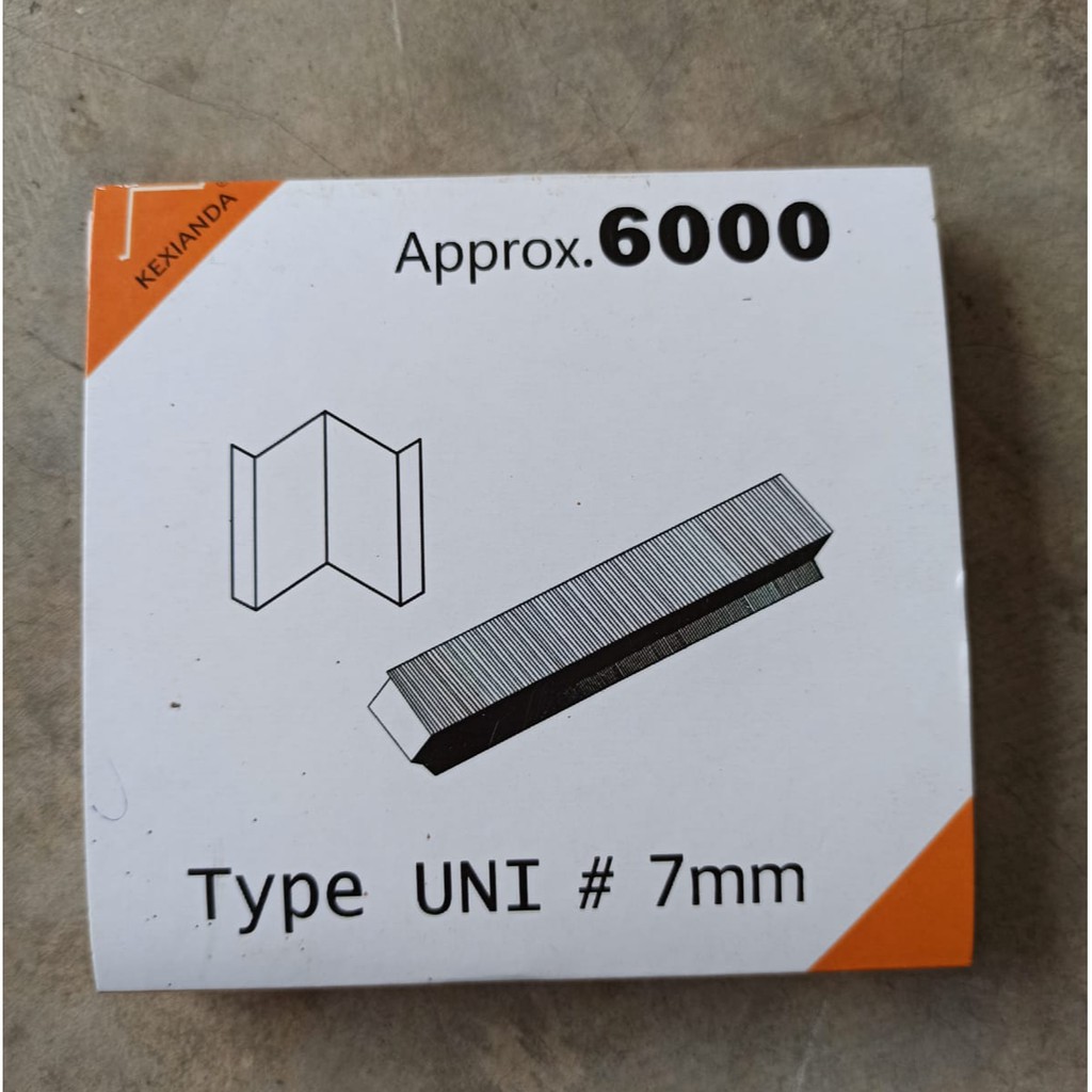 PAKU V UNI 7 MM KEXIANDA / PAKU BINGKAI / PAKU PIGURA / VNAIL / VNAILS / V NAIL / V NAILS