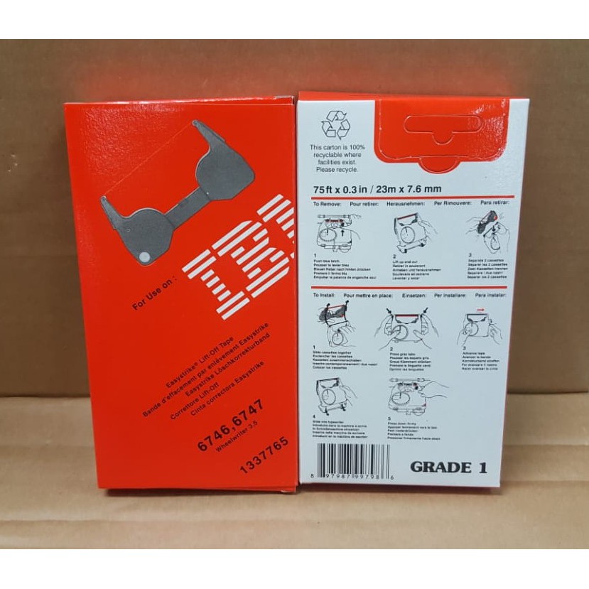 LIFT-OFF / LIFT OFF TAPE IBM 6746 6747